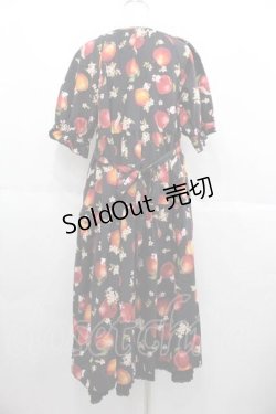 画像2: PINK HOUSE / PINK HOUSE×HELLO KITTY Patterned One-piece  黒 I-25-06-17-084-LO-OP-HD-ZS