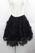 Angelic Pretty / ソフトチュールペチコート  黒 I-25-06-17-086-AP-SK-HD-ZI