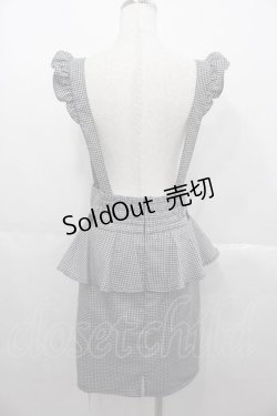 画像2: Ank Rouge / サス付きペプラムスカート M ブラック I-25-06-17-093-CA-SK-HD-ZI