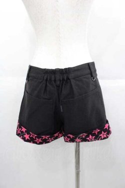 画像2: PUTUMAYO / ショートパンツ  黒Ｘピンク I-25-06-17-102-PT-PA-HD-ZI