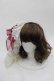画像1: BABY,THE STARS SHINE BRIGHT / Le Palais du Miroir Martine カチューシャ  ボルドーＸ白 I-25-06-17-113-BA-AC-HD-ZI (1)