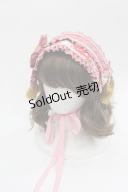 画像1: metamorphose / いろどり花てまりフリルヘッドドレス  さくら I-25-06-17-115-ME-AC-HD-ZI