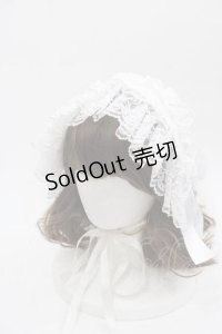 metamorphose / Magical Stone〜研究者の図鑑〜ヘッドドレス  オフ白(無地) I-25-06-17-116-ME-AC-HD-ZI