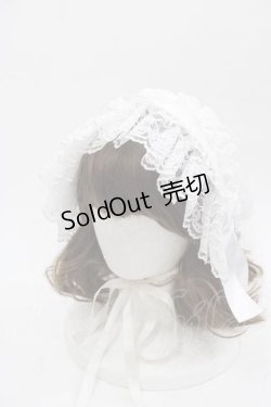 画像1: metamorphose / Magical Stone〜研究者の図鑑〜ヘッドドレス  オフ白(無地) I-25-06-17-116-ME-AC-HD-ZI