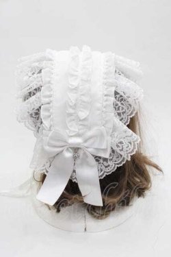 画像2: metamorphose / Magical Stone〜研究者の図鑑〜ヘッドドレス  オフ白(無地) I-25-06-17-116-ME-AC-HD-ZI