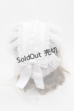 画像2: metamorphose / Magical Stone〜研究者の図鑑〜ヘッドドレス  オフ白(無地) I-25-06-17-116-ME-AC-HD-ZI