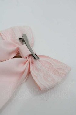 画像3: metamorphose / Lacyリボンクリップ  ピンクＸ白 I-25-06-17-121-ME-AC-HD-ZI