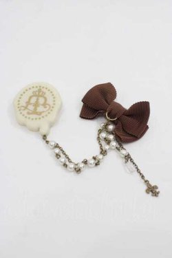 画像1: Angelic Pretty / Melt Crown Chocolateブローチ  アイボリーＸブラウン I-25-06-17-125-AP-AC-HD-ZI
