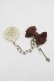 画像1: Angelic Pretty / Melt Crown Chocolateブローチ  アイボリーＸブラウン I-25-06-17-125-AP-AC-HD-ZI (1)