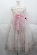 画像1: BABY,THE STARS SHINE BRIGHT / La Rose des Vents  薔薇の導く未来 ジャンパースカート  ピンク I-25-06-21-048-BA-OP-HD-ZI (1)