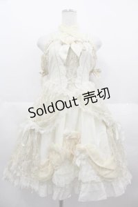 BABY,THE STARS SHINE BRIGHT / a Rose  ガラスドームに閉じ込めた一輪の薔薇 ジャンパースカート  イエロー I-25-06-21-050-BA-OP-HD-ZI