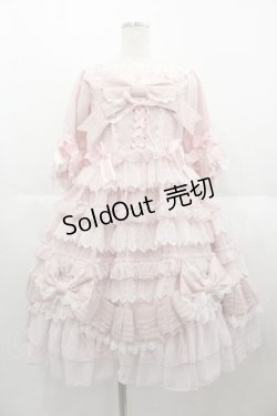 画像1: BABY,THE STARS SHINE BRIGHT / Princess Corneliaのプレゼントリボンワンピースドレス  ピンク I-25-06-21-051-BA-OP-HD-ZI