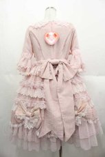 画像2: BABY,THE STARS SHINE BRIGHT / Princess Corneliaのプレゼントリボンワンピースドレス  ピンク I-25-06-21-051-BA-OP-HD-ZI (2)