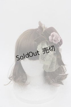 画像1: LOLITAその他(お買取対象外) / フリルミニハット  ブラウン I-25-06-21-112-LO-AC-HD-ZI
