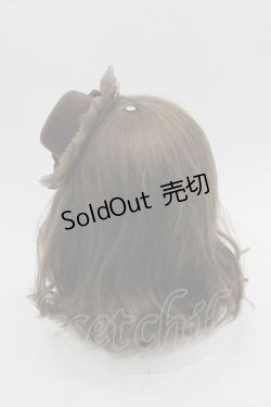 画像3: LOLITAその他(お買取対象外) / フリルミニハット  ブラウン I-25-06-21-112-LO-AC-HD-ZI