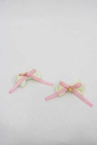 BABY,THE STARS SHINE BRIGHT / Bonbon Parfumクリップ  イエローＸピンク I-25-06-21-113-BA-AC-HD-ZI