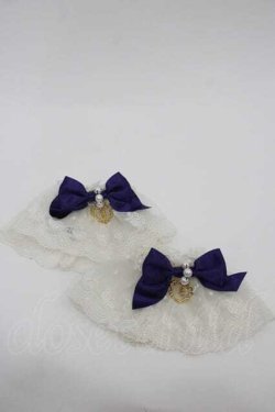 画像1: BABY,THE STARS SHINE BRIGHT / Pearl Bouquetお袖とめ  アイボリーＸ青 I-25-06-21-118-BA-ZA-HD-ZI