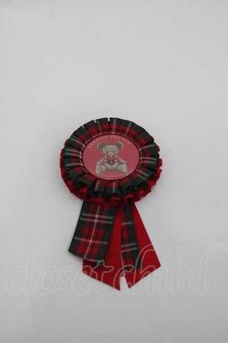 画像1: Angelic Pretty / G Holiday Collectionロゼッタブローチ  赤 I-25-06-21-121-AP-ZA-HD-ZI