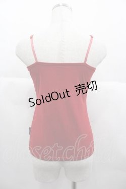 画像2: Ozz oneste / ワンポイント刺繍キャミソール  レッド I-25-06-21-017-OO-TO-HD-ZI