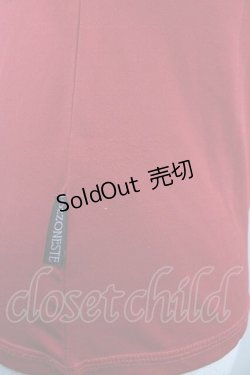 画像3: Ozz oneste / ワンポイント刺繍キャミソール  レッド I-25-06-21-017-OO-TO-HD-ZI