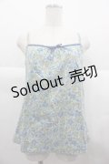 PINK HOUSE / フラワープリントキャミソール  ブルー I-25-06-21-020-LO-TO-HD-ZT365