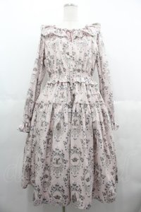 Melody BasKet / Rose Princessブラウスワンピース M ピンク I-25-06-25-058-LO-OP-HD-ZI