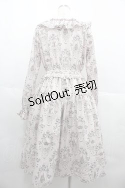 画像2: Melody BasKet / Rose Princessブラウスワンピース M ピンク I-25-06-25-058-LO-OP-HD-ZI