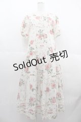 PINK HOUSE / ジュビリーセレブレーションプリントワンピース  白 I-25-06-25-074-LO-OP-HD-ZI