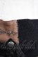 画像3: Ozz oneste / 薔薇刺繍サイドポケットショートパンツ  黒Ｘブラウン I-25-06-25-090-OO-PA-HD-ZI (3)