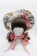 画像1: BABY,THE STARS SHINE BRIGHT / Mon Chouchou Hermitage柄ボンネット  ピンク I-25-06-25-120-BA-AC-HD-ZI (1)