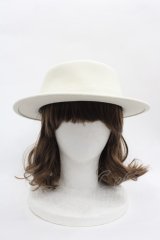 m petit by misako / サンリオキャラクターズコラボ シナモロール カンカン帽  白 I-25-06-25-123-LO-AC-HD-ZI