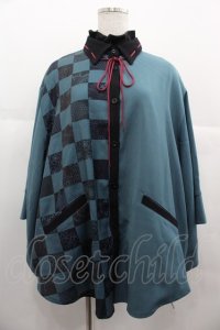 Favorite / 市松柄シャツ&ハイネックセット  グリーンＸ黒 I-25-06-25-016-LO-BL-HD-ZI