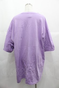 画像2: LISTEN FLAVOR / テディーMy LoveメガTシャツ  ラベンダー I-25-06-25-018-PU-TS-HD-ZI