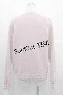 画像2: PINK HOUSE / スイーツスプリングバニーモチーフ付きニットカーディガン  ピンク I-25-06-25-034-LO-TO-HD-ZI
