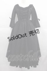 Victorian maiden / ヴェルサイユリボンロココドレス  黒 I-25-06-29-052-CL-OP-HD-ZI