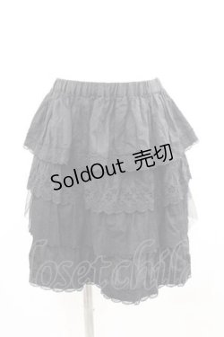 画像1: Jane Marple / Cotton velvet satin gored skirt   黒 I-25-06-29-073-JM-SK-HD-ZI