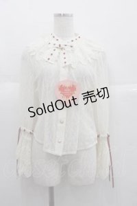 BABY,THE STARS SHINE BRIGHT / グラスグリーンのPastoral〜羊飼いの恋歌〜Lilyブラウス  アイボリー I-25-06-29-008-BA-BL-HD-ZI