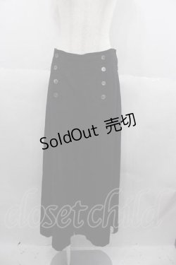 画像1: PINK HOUSE / セーラーパンツ 3(M) 黒 I-25-06-29-089-LO-PA-HD-ZI