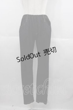 画像1: PINK HOUSE / 裾フリルレギンス  インディゴ I-25-06-29-090-LO-PA-HD-ZI