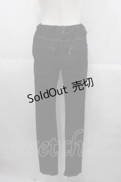 画像2: PINK HOUSE / 裾フリルレギンス  インディゴ I-25-06-29-090-LO-PA-HD-ZI