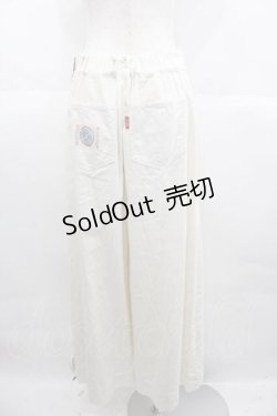 画像2: PINK HOUSE / セーラーパンツ 3(M) 白 I-25-06-29-092-LO-PA-HD-ZI