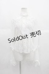 BABY,THE STARS SHINE BRIGHT / フローレンスのお薬箱Martinaブラウス  白 I-25-06-29-010-BA-BL-HD-ZI