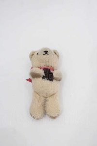 Maison de FLEUR Petite Robe canone / かのくまちゃんのガールフレンドはチョコがお好きキーホルダー  アイボリー I-25-06-29-105-EL-ZA-HD-ZI