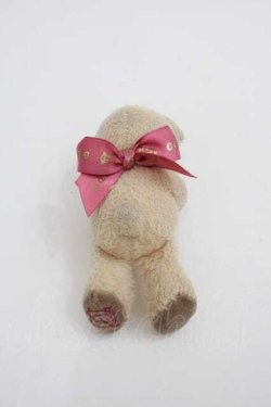 画像2: Maison de FLEUR Petite Robe canone / かのくまちゃんのガールフレンドはチョコがお好きキーホルダー  アイボリー I-25-06-29-105-EL-ZA-HD-ZI