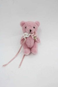 PINK HOUSE / 桜Teddyぬいぐるみコサージュ  ピンク I-25-06-29-106-LO-ZA-HD-ZI