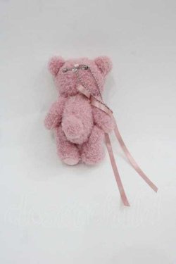 画像2: PINK HOUSE / 桜Teddyぬいぐるみコサージュ  ピンク I-25-06-29-106-LO-ZA-HD-ZI