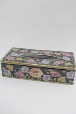 画像2: ANNA SUI / ティッシュボックス  黒 I-25-06-29-111-PU-ZA-HD-ZI