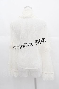 画像2: BABY,THE STARS SHINE BRIGHT / Labyrinth Collection Roomレースブラウス  生成り I-25-06-29-012-BA-BL-HD-ZI