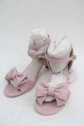 BABY,THE STARS SHINE BRIGHT / LOVE RIBBONサンダル M ピンク I-25-06-29-120-BA-SH-HD-ZI