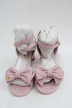 画像2: BABY,THE STARS SHINE BRIGHT / LOVE RIBBONサンダル M ピンク I-25-06-29-120-BA-SH-HD-ZI
